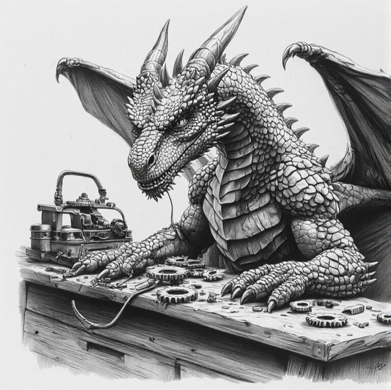 The parts Dragon